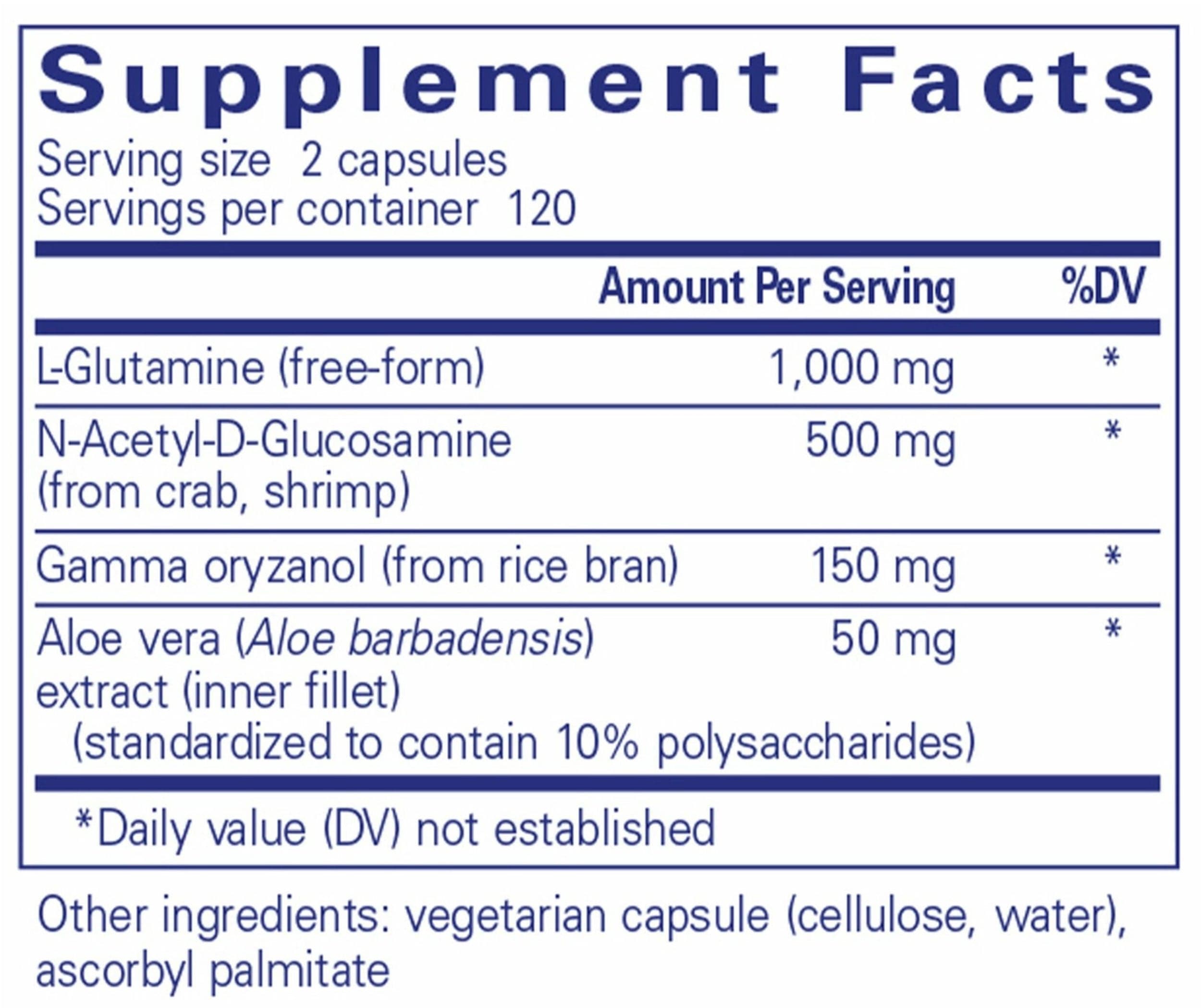 Pure Encapsulations G.I. Integrity Ingredients
