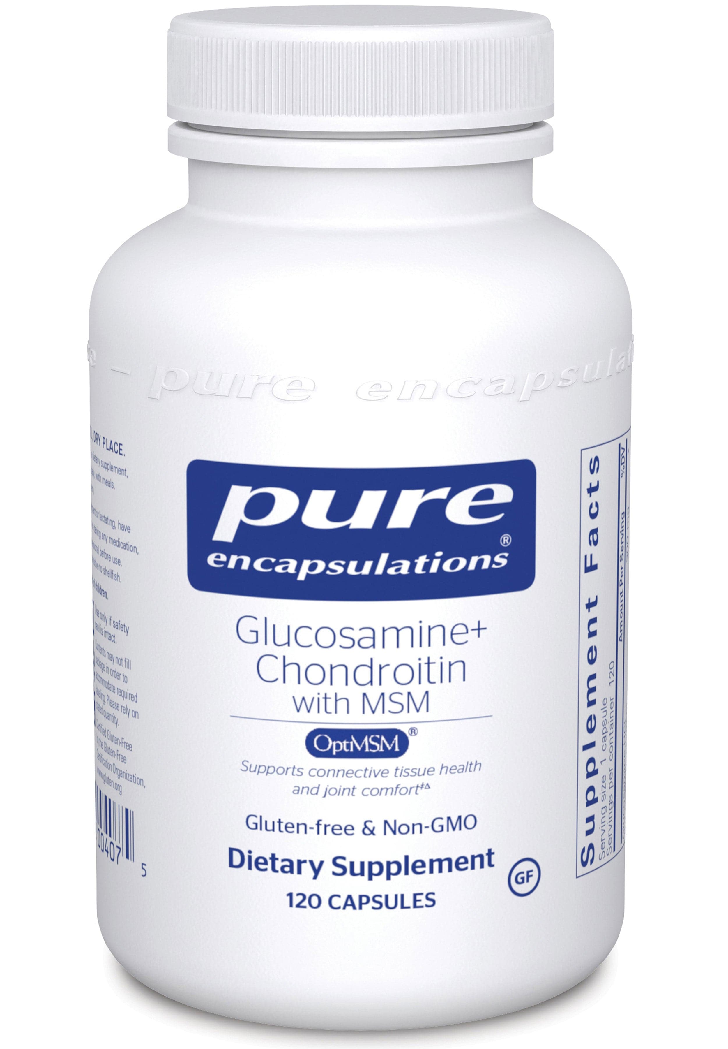 Pure Encapsulations Glucosamine+ Chondroitin with MSM