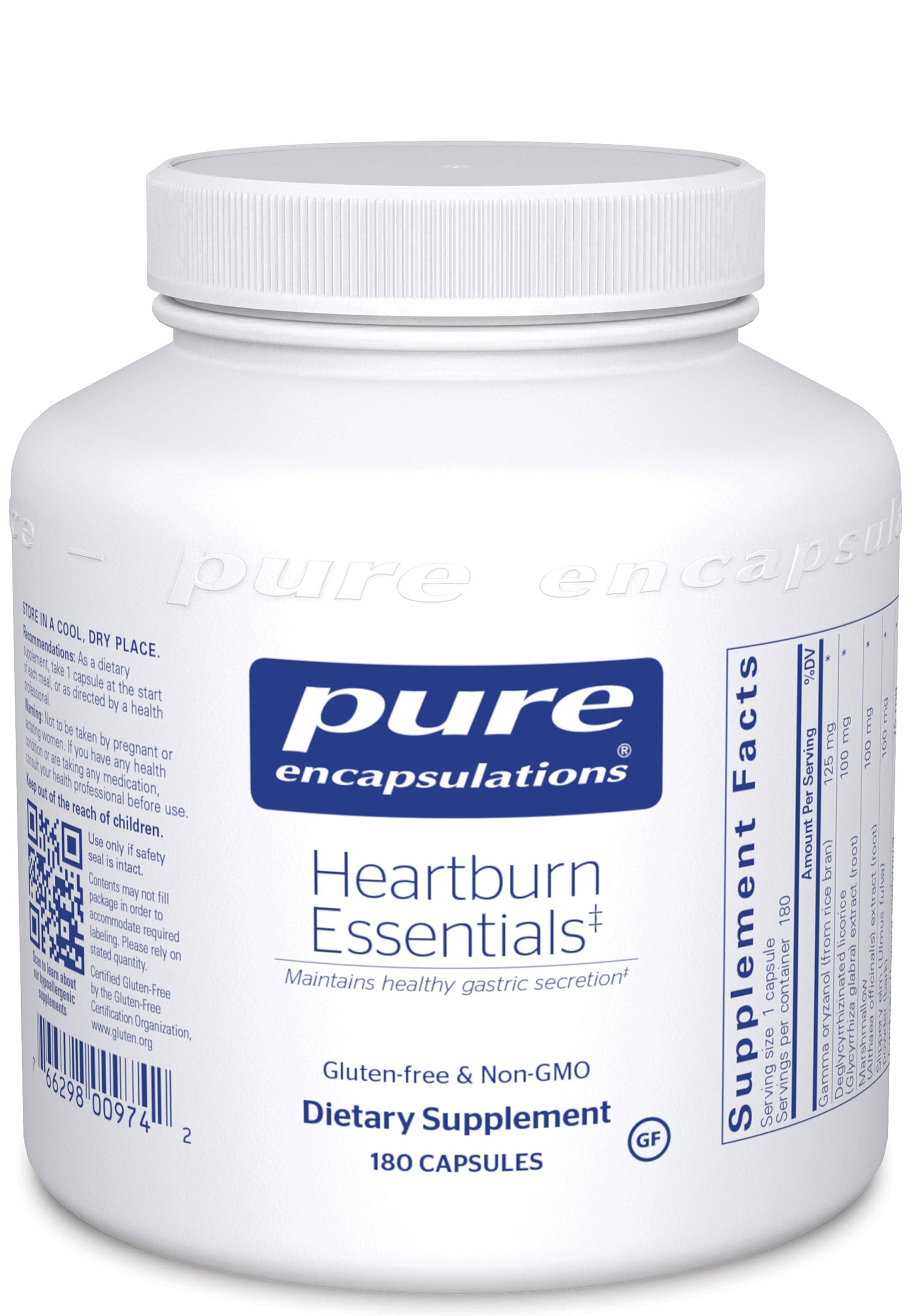 Pure Encapsulations Heartburn Essentials