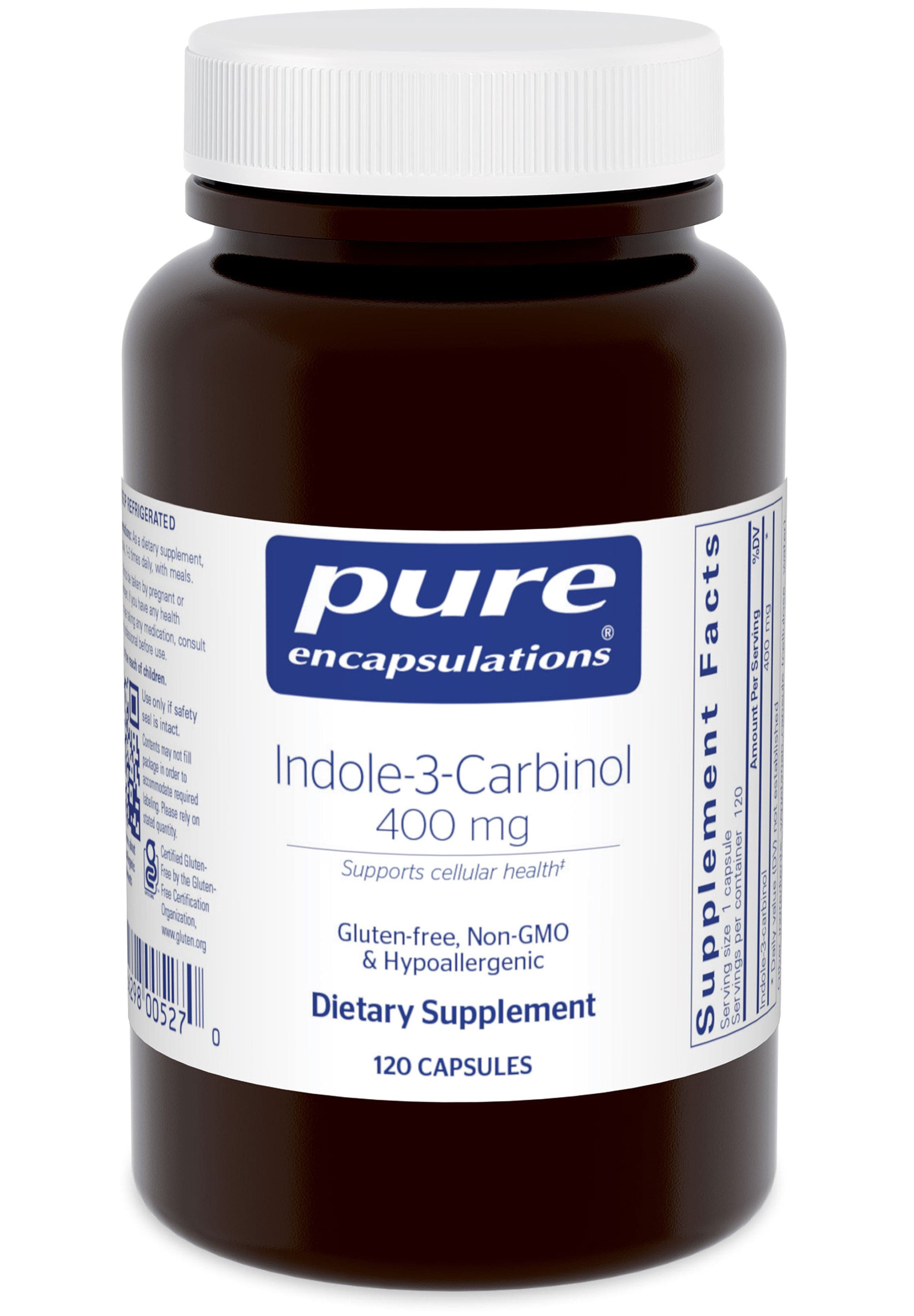 Pure Encapsulations Indole-3-Carbinol 400 mg