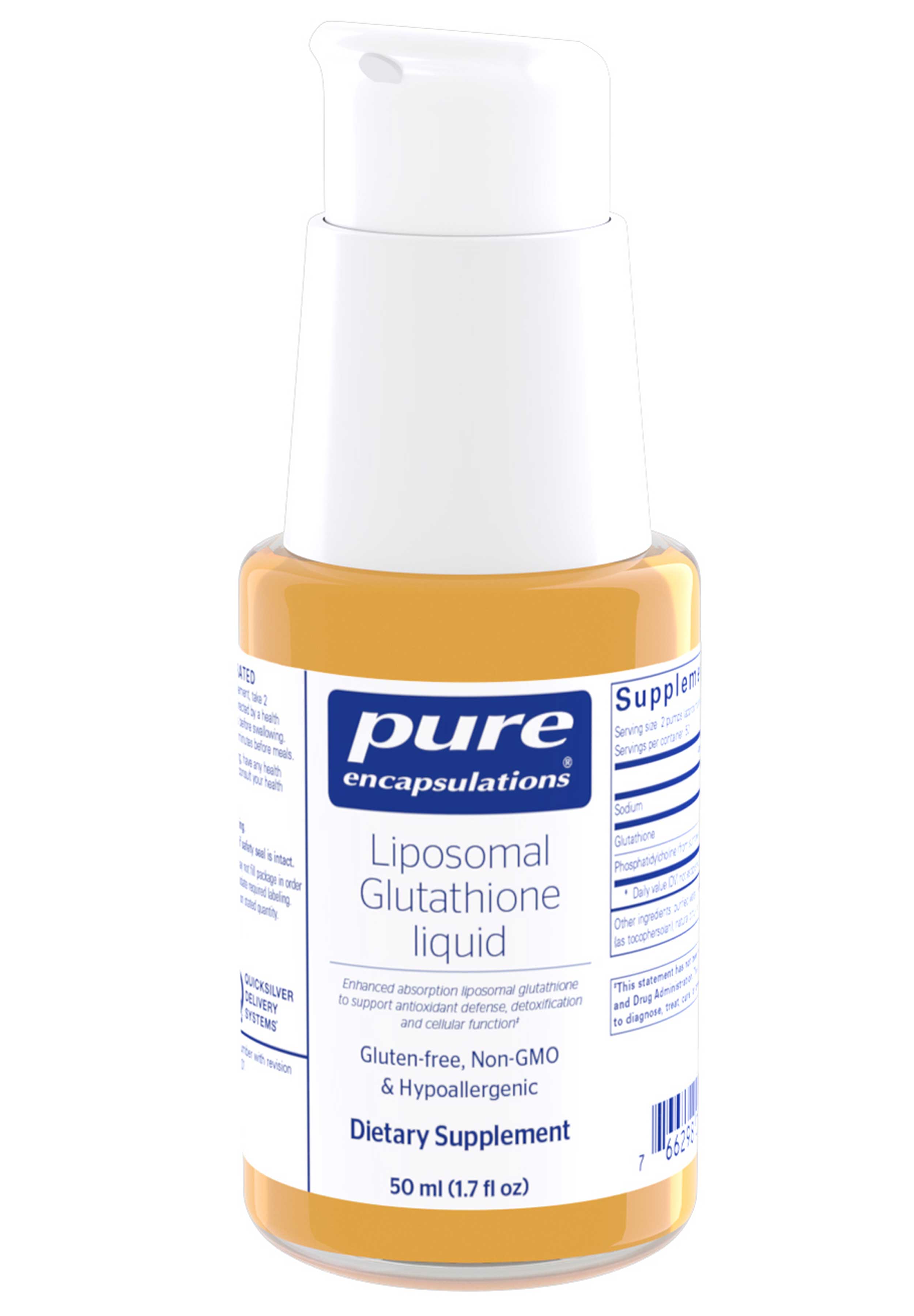 Pure Encapsulations Liposomal Glutathione Liquid Pure Encapsulations Liposomal Glutathione Liquid