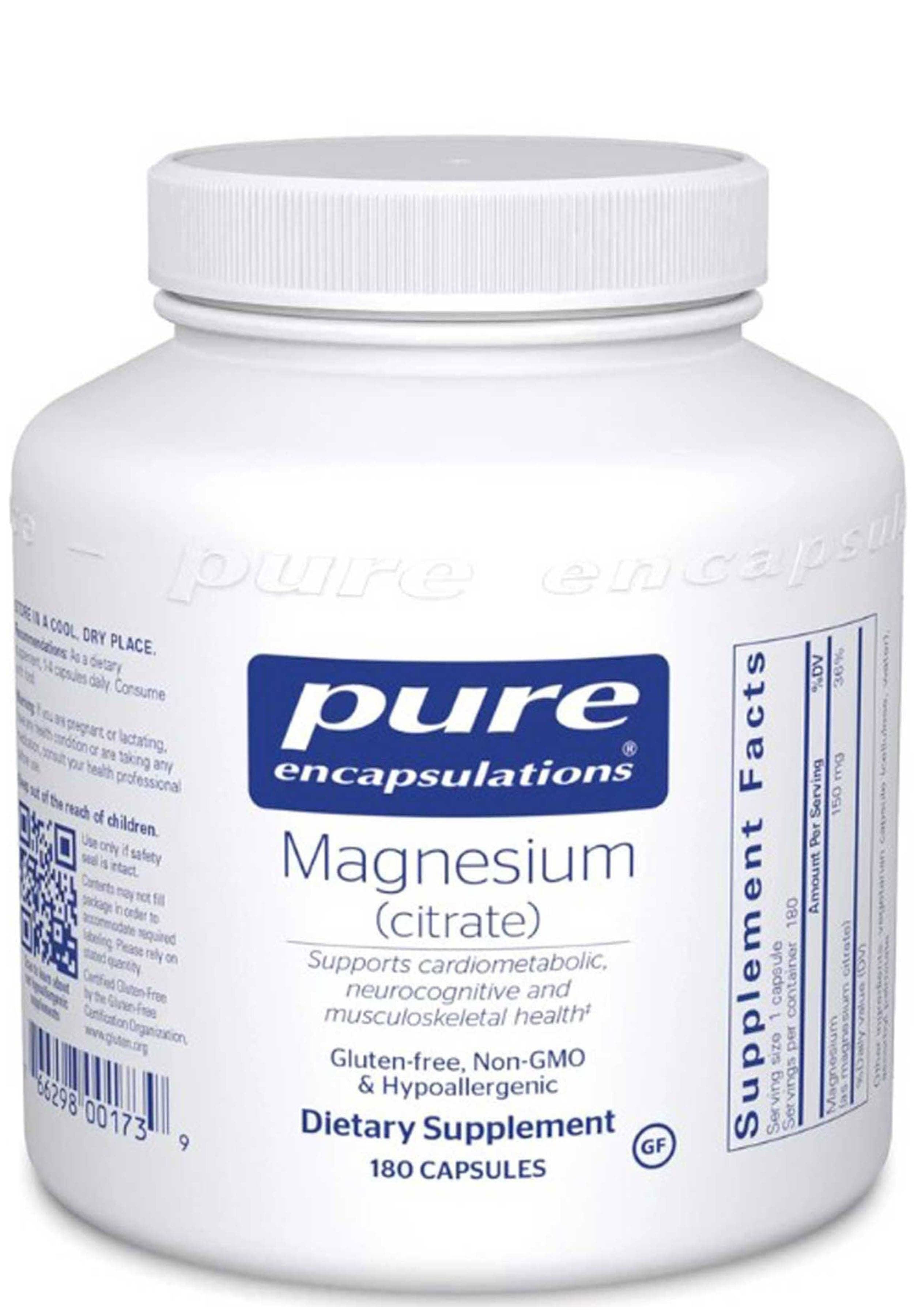 Pure Encapsulations Magnesium (Citrate)