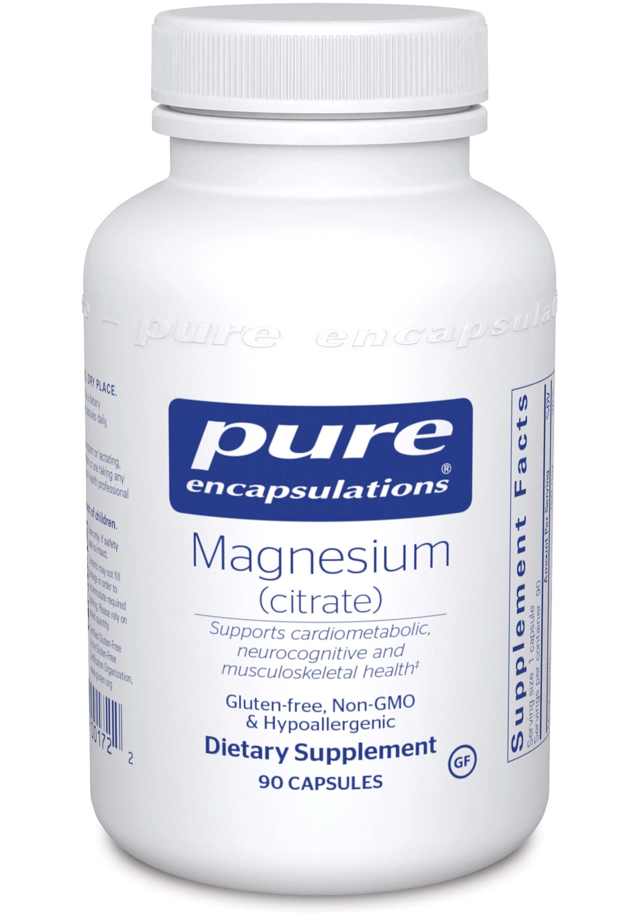 Pure Encapsulations Magnesium (Citrate)