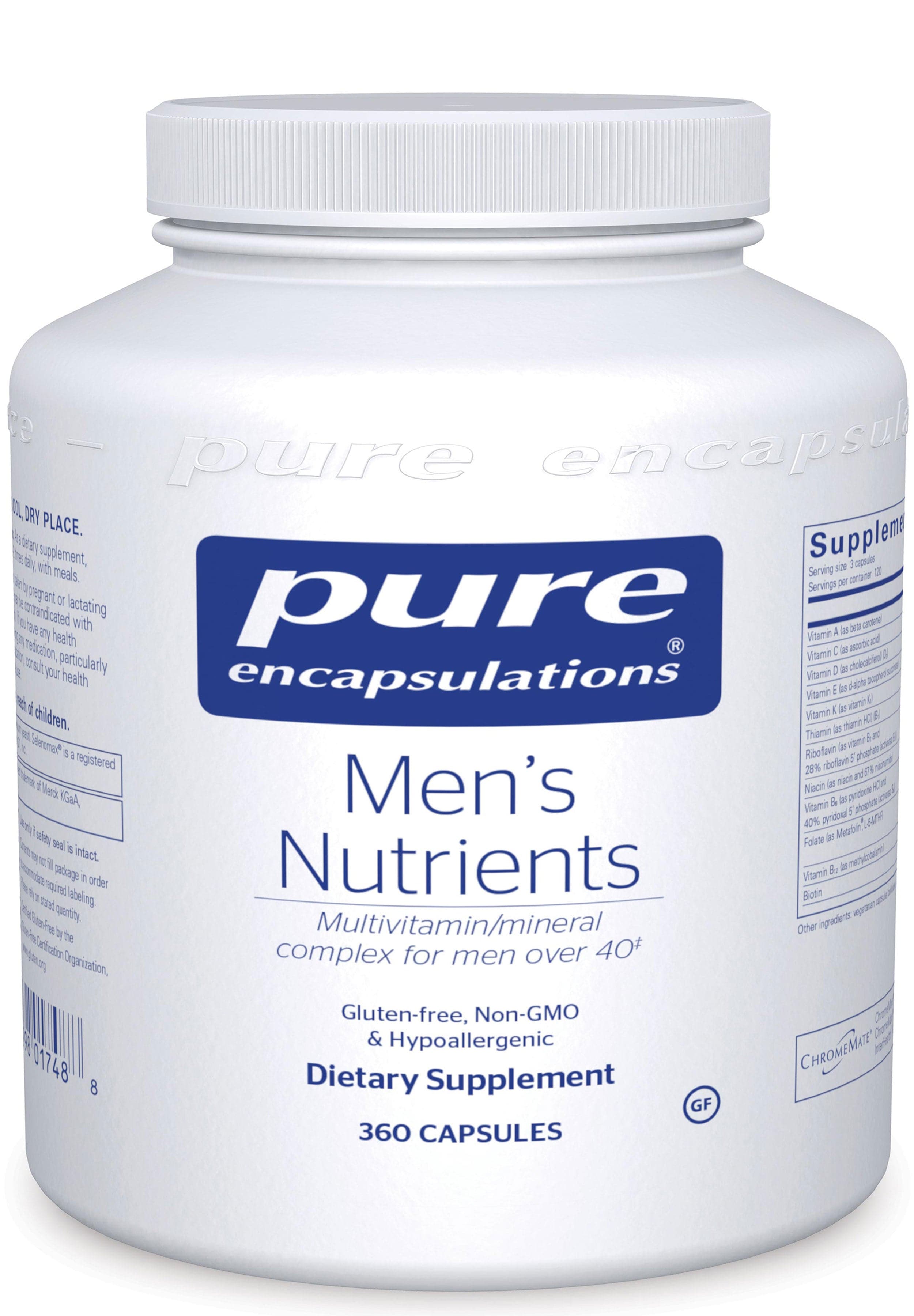 Pure Encapsulations Men's Nutrients