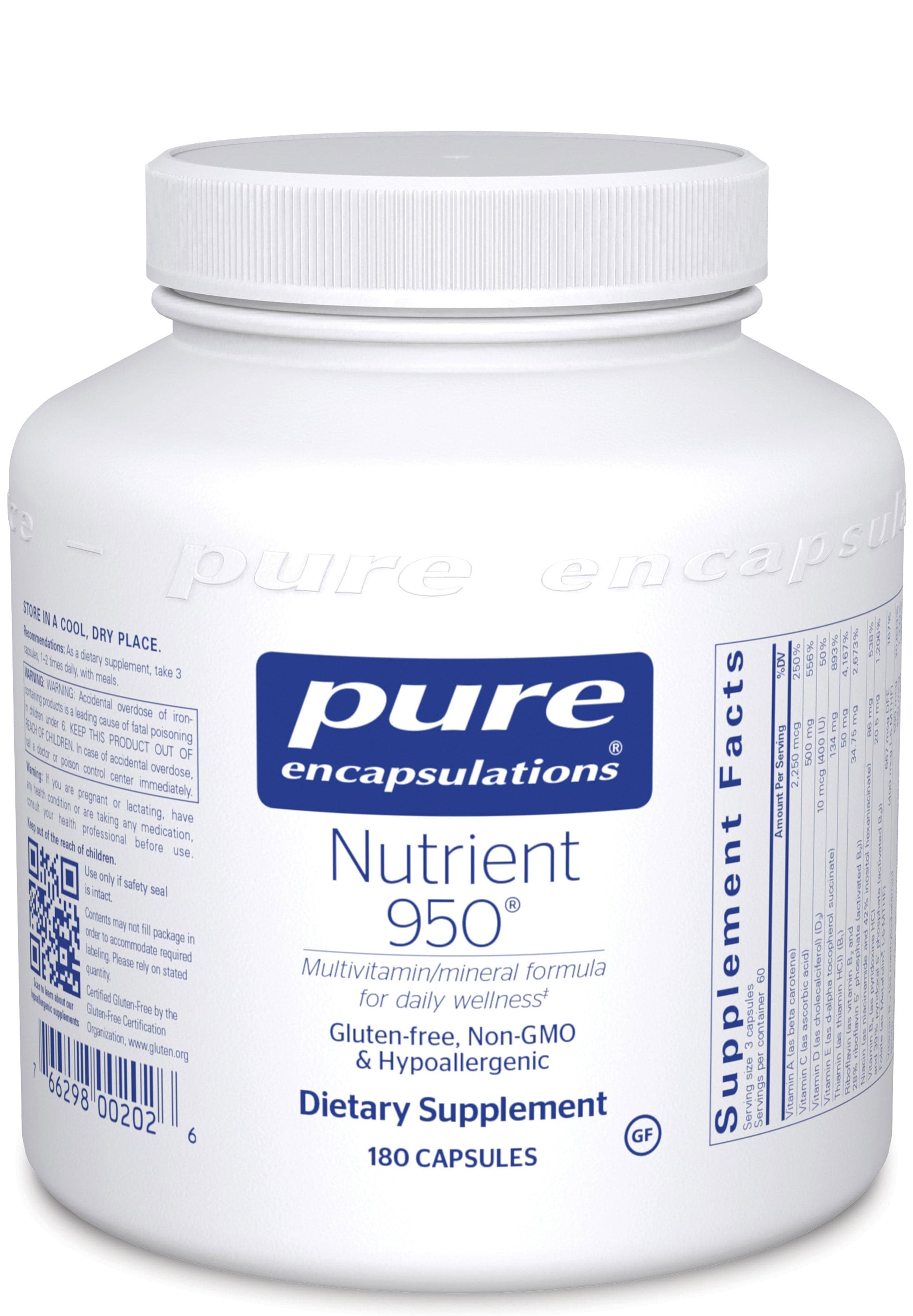 Pure Encapsulations Nutrient 950