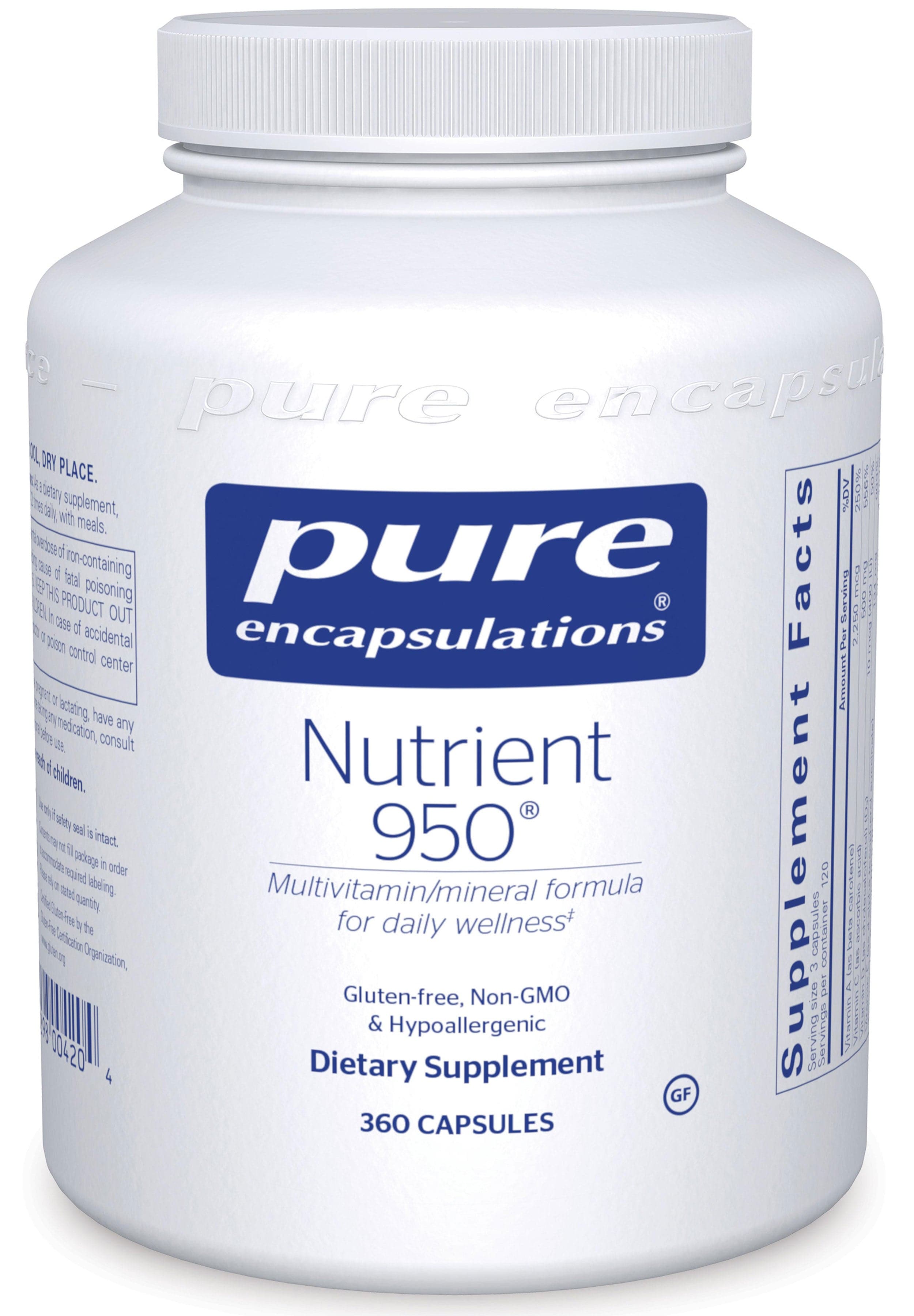 Pure Encapsulations Nutrient 950