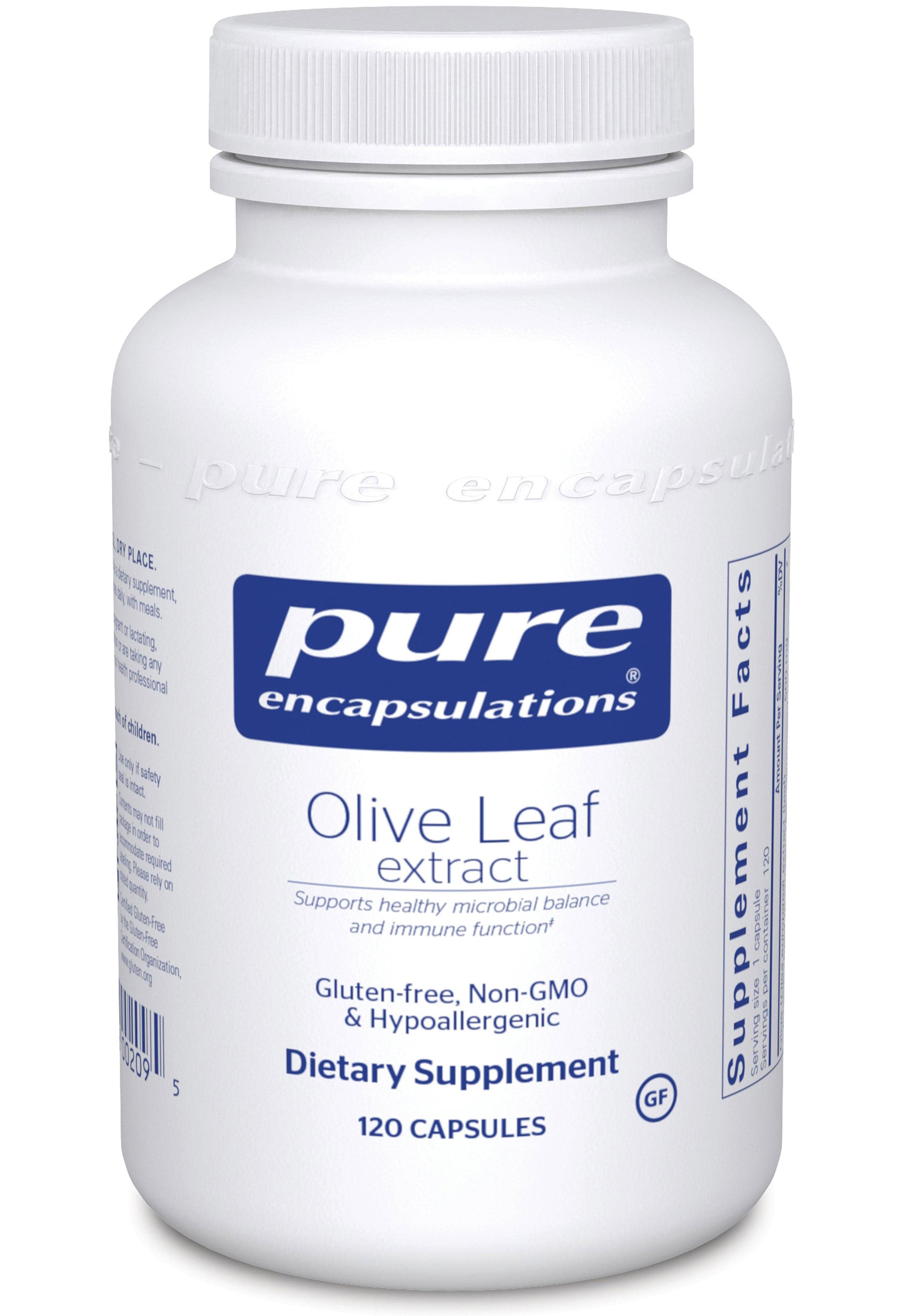 Pure Encapsulations Olive Leaf Extract 