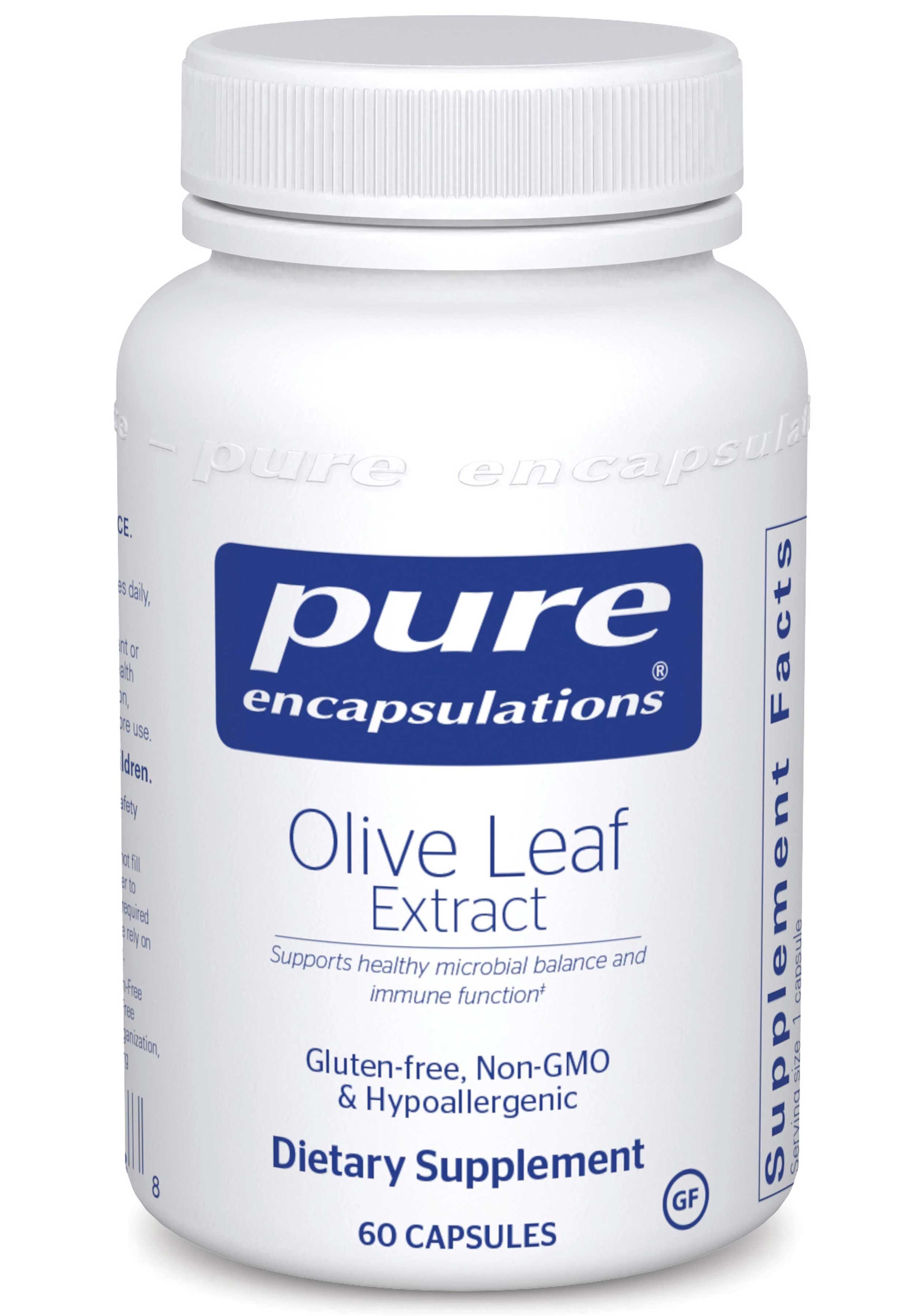 Pure Encapsulations Olive Leaf Extract