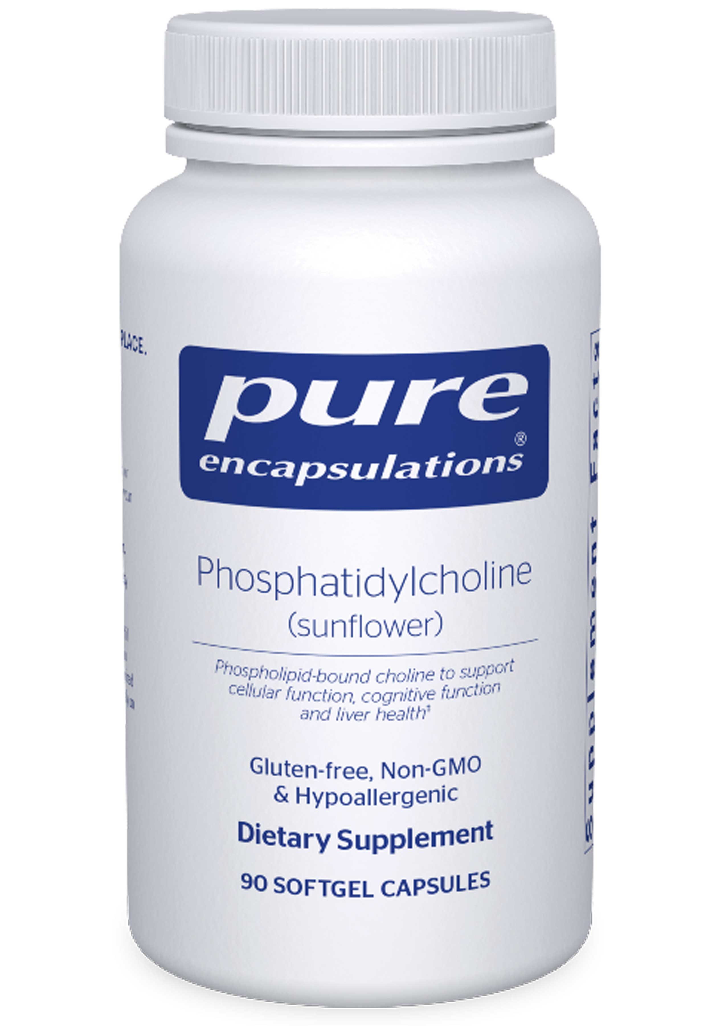 Pure Encapsulations Phosphatidylcholine (sunflower)