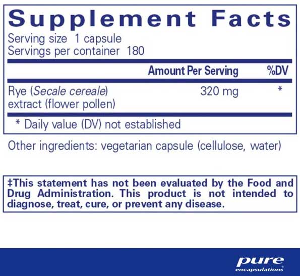 Pure Encapsulations ProstaFlo Ingredients