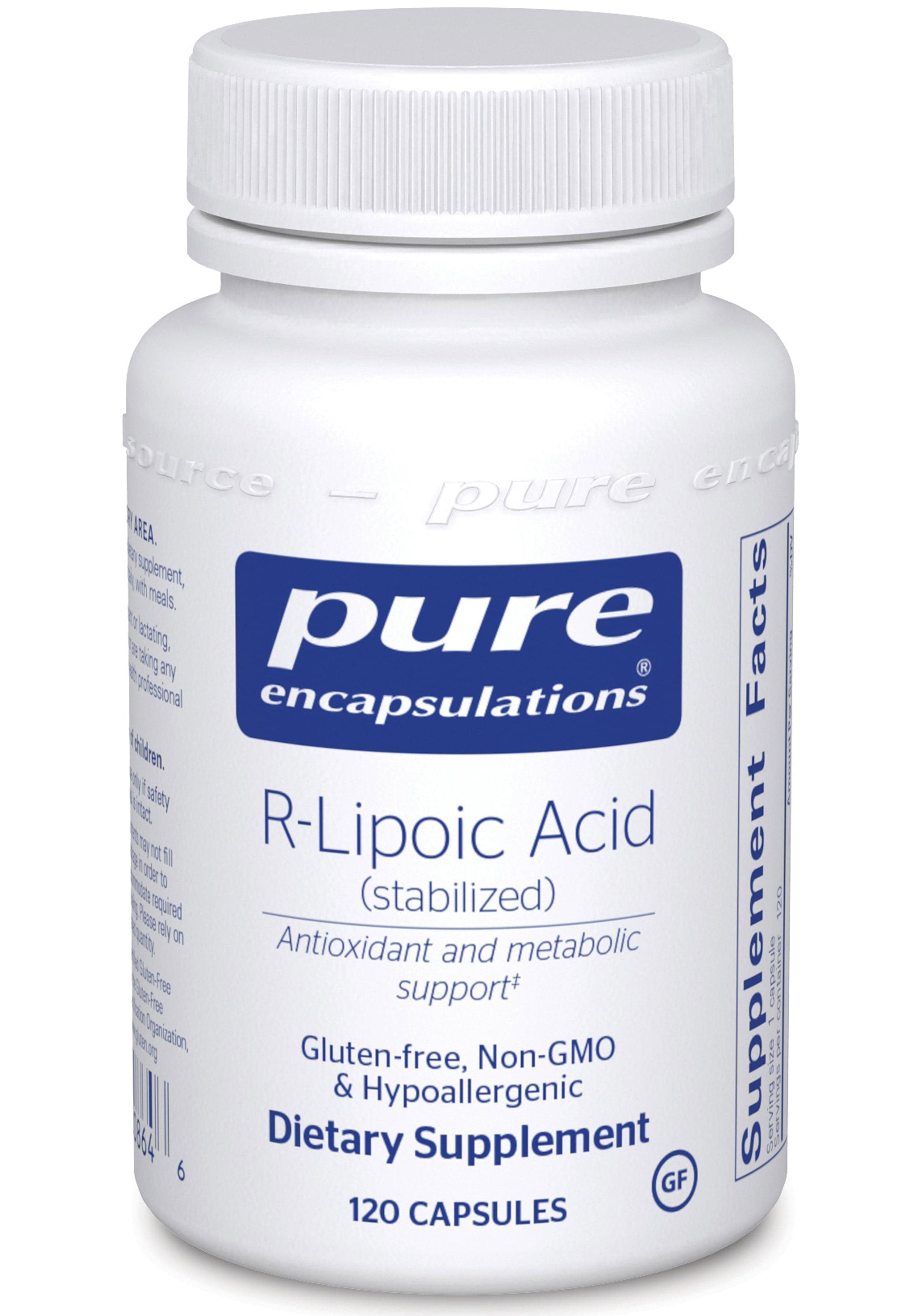 Pure Encapsulations R-Lipoic Acid (stabilized)