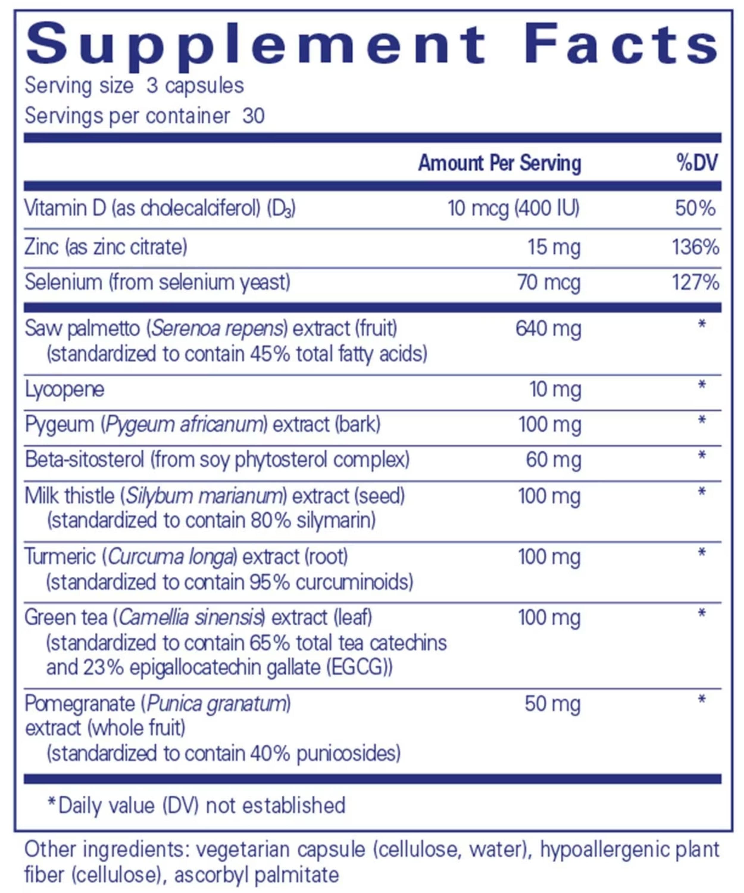Pure Encapsulations SP Ultimate Ingredients