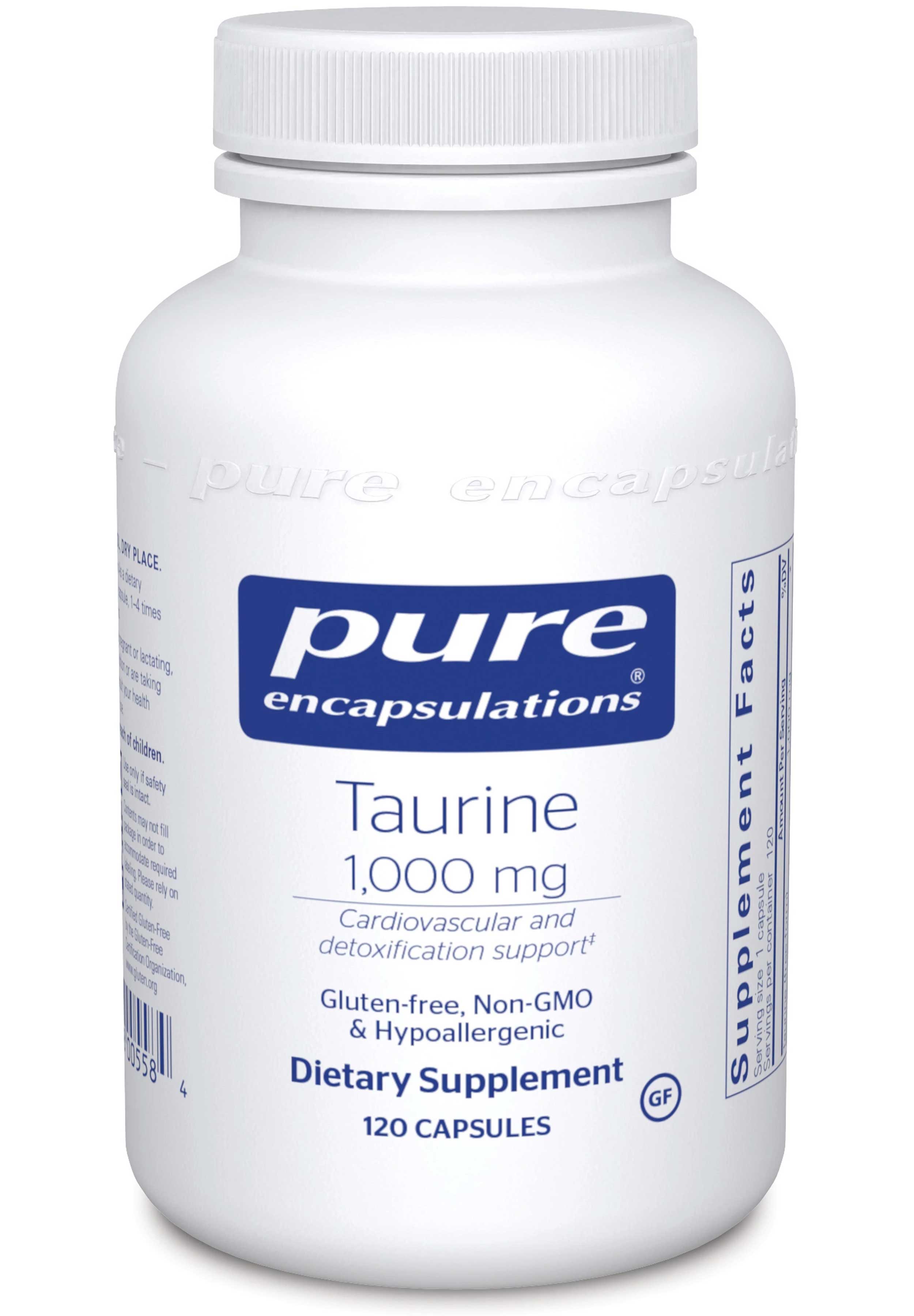 Pure Encapsulations Taurine 1,000 mg
