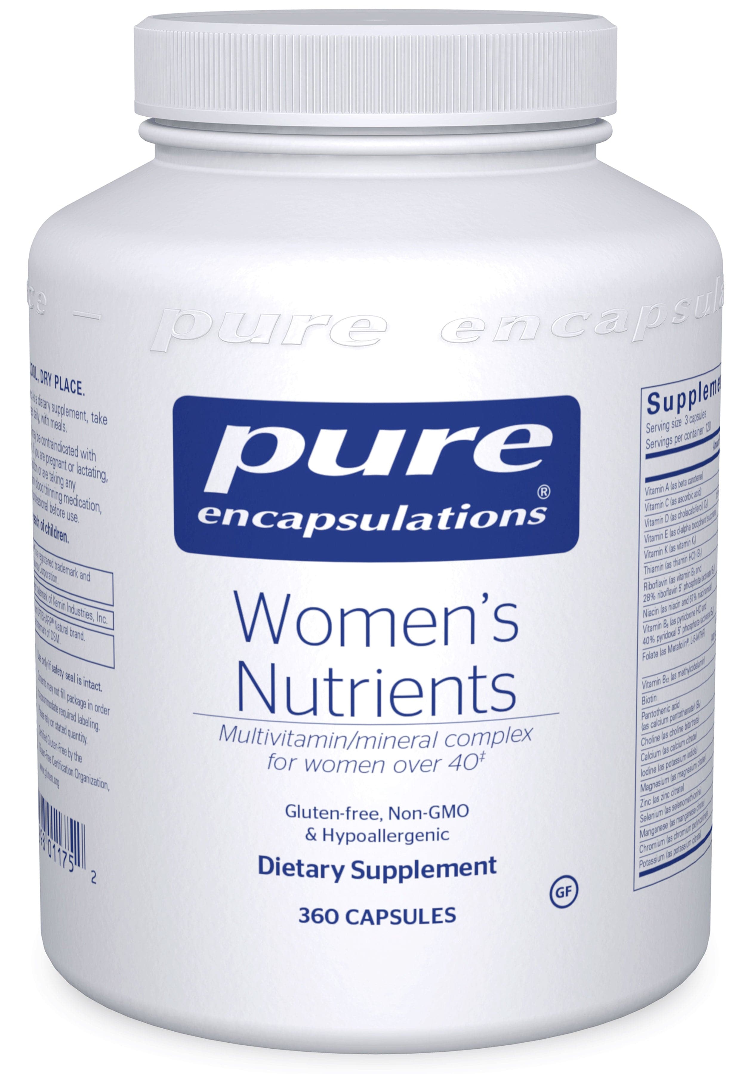 Pure Encapsulations Women's Nutrients