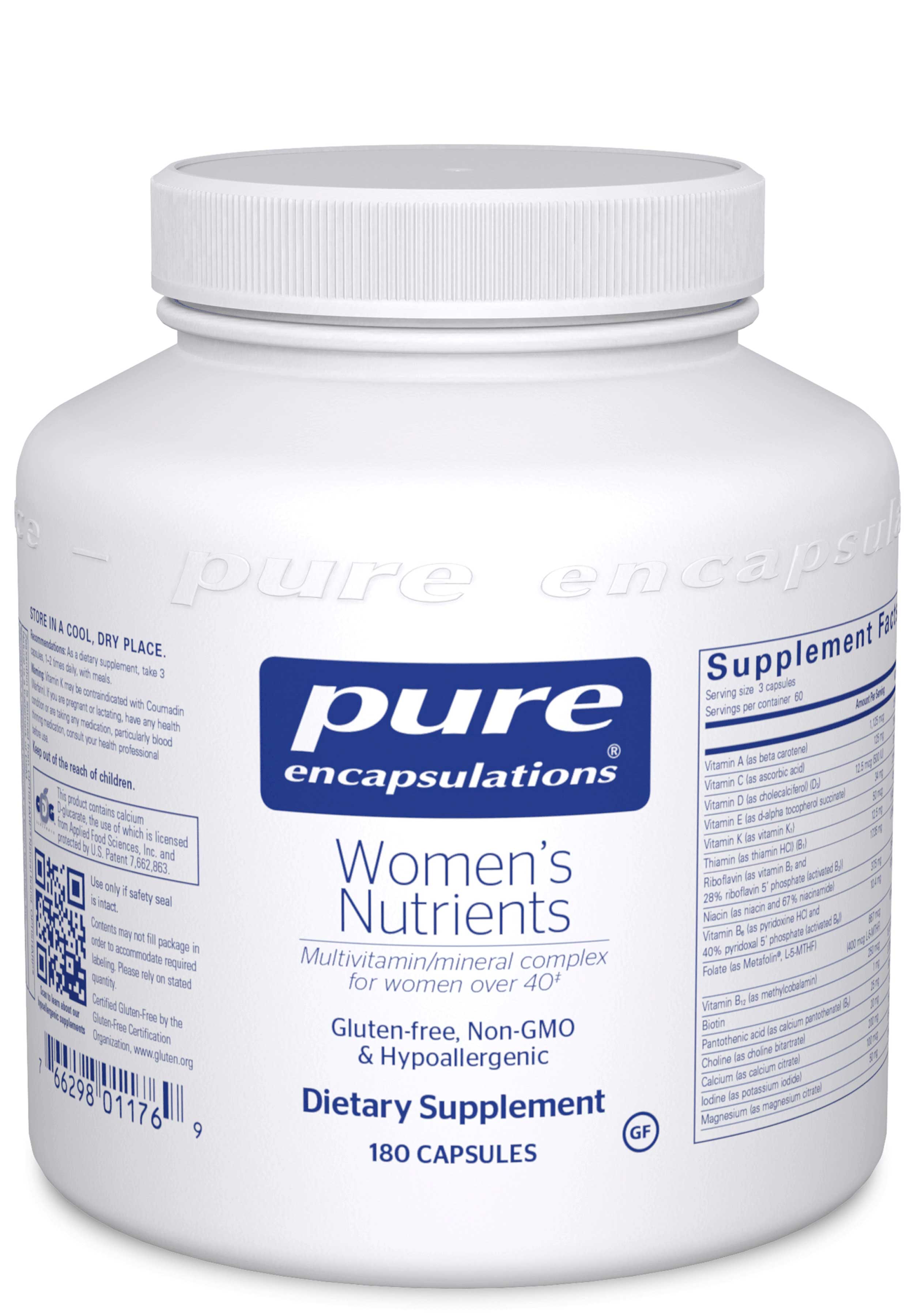 Pure Encapsulations Women's Nutrients