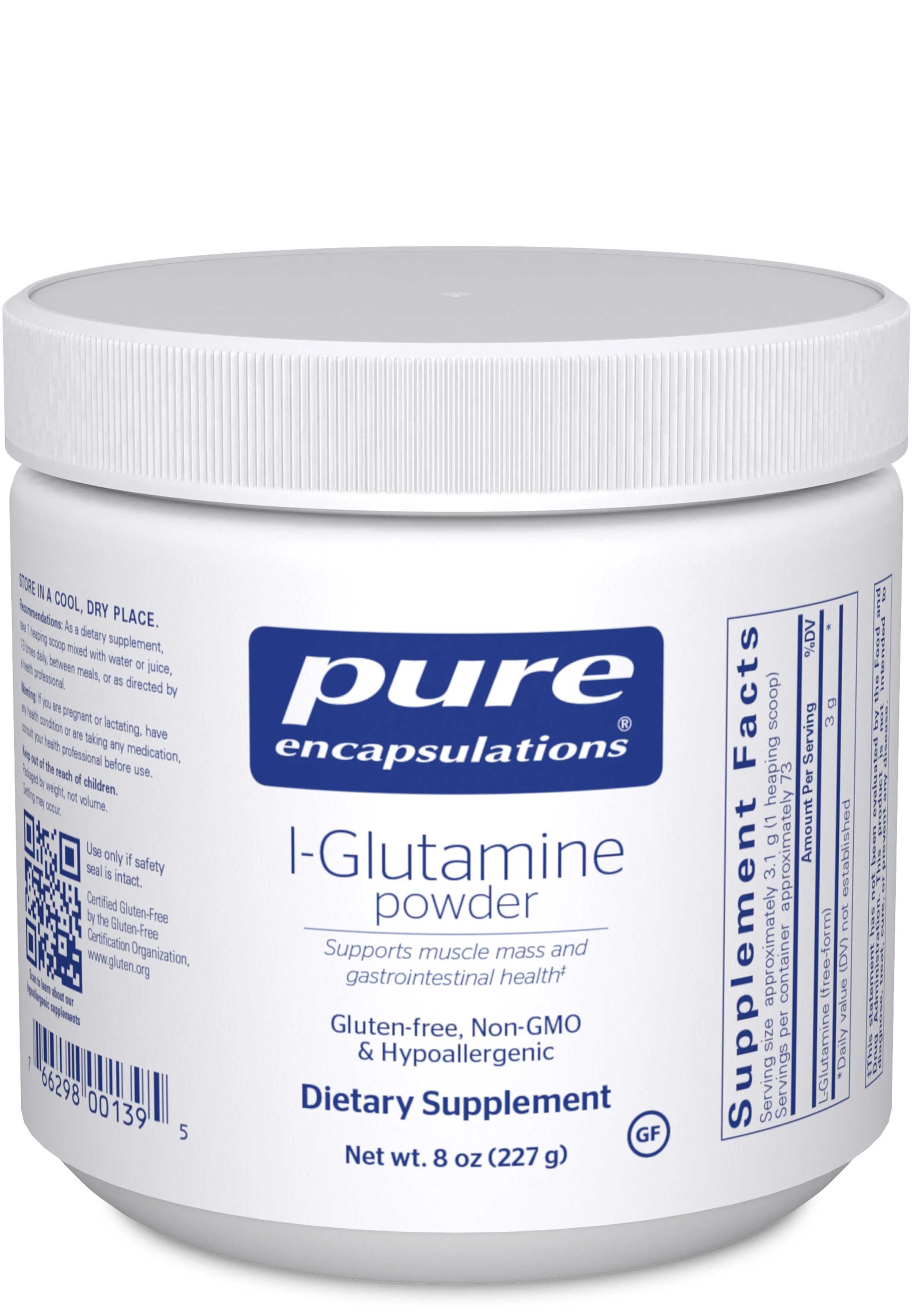 Pure Encapsulations l-Glutamine Powder