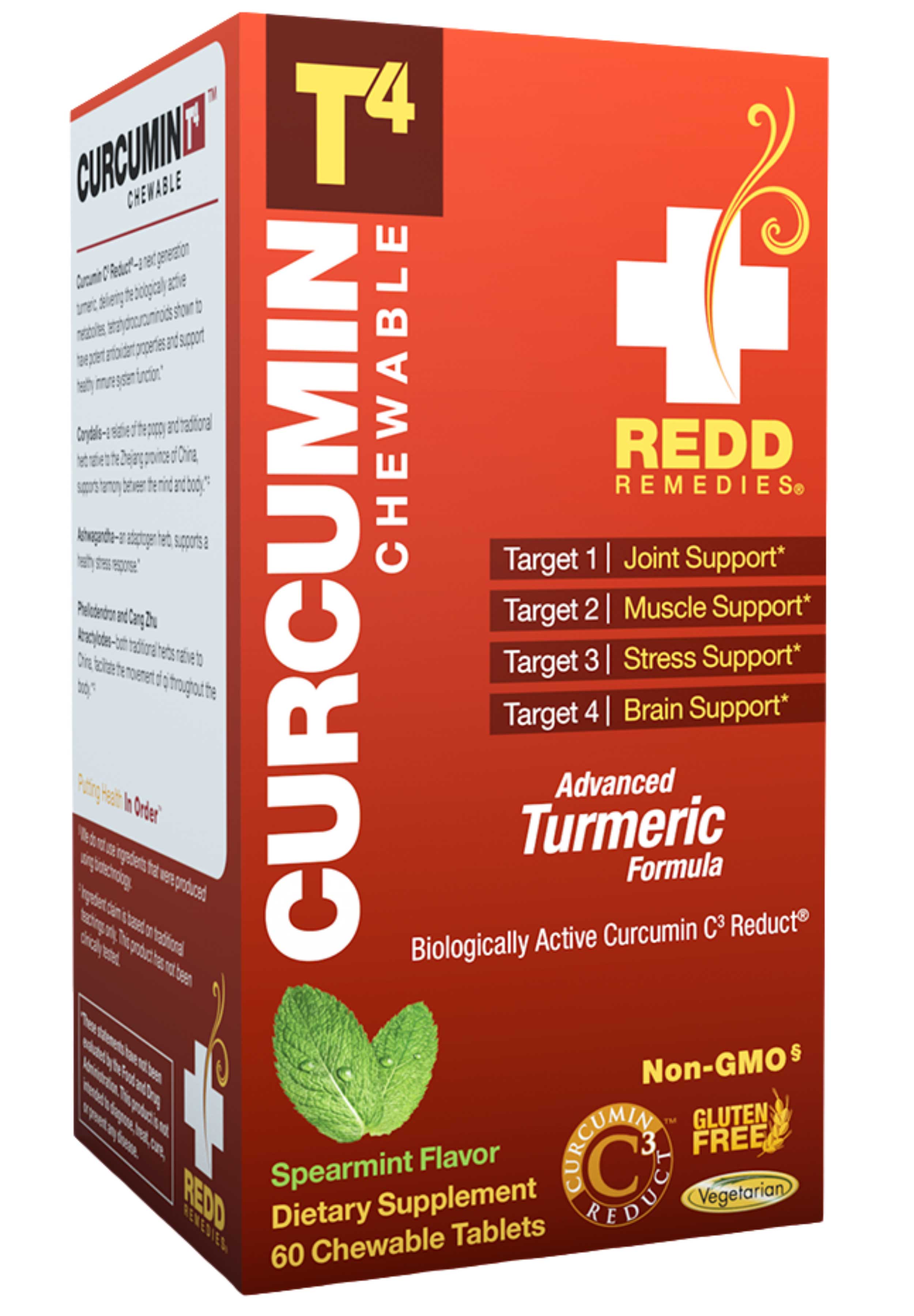 Redd Remedies Curcumin T4 Chewable Tablets