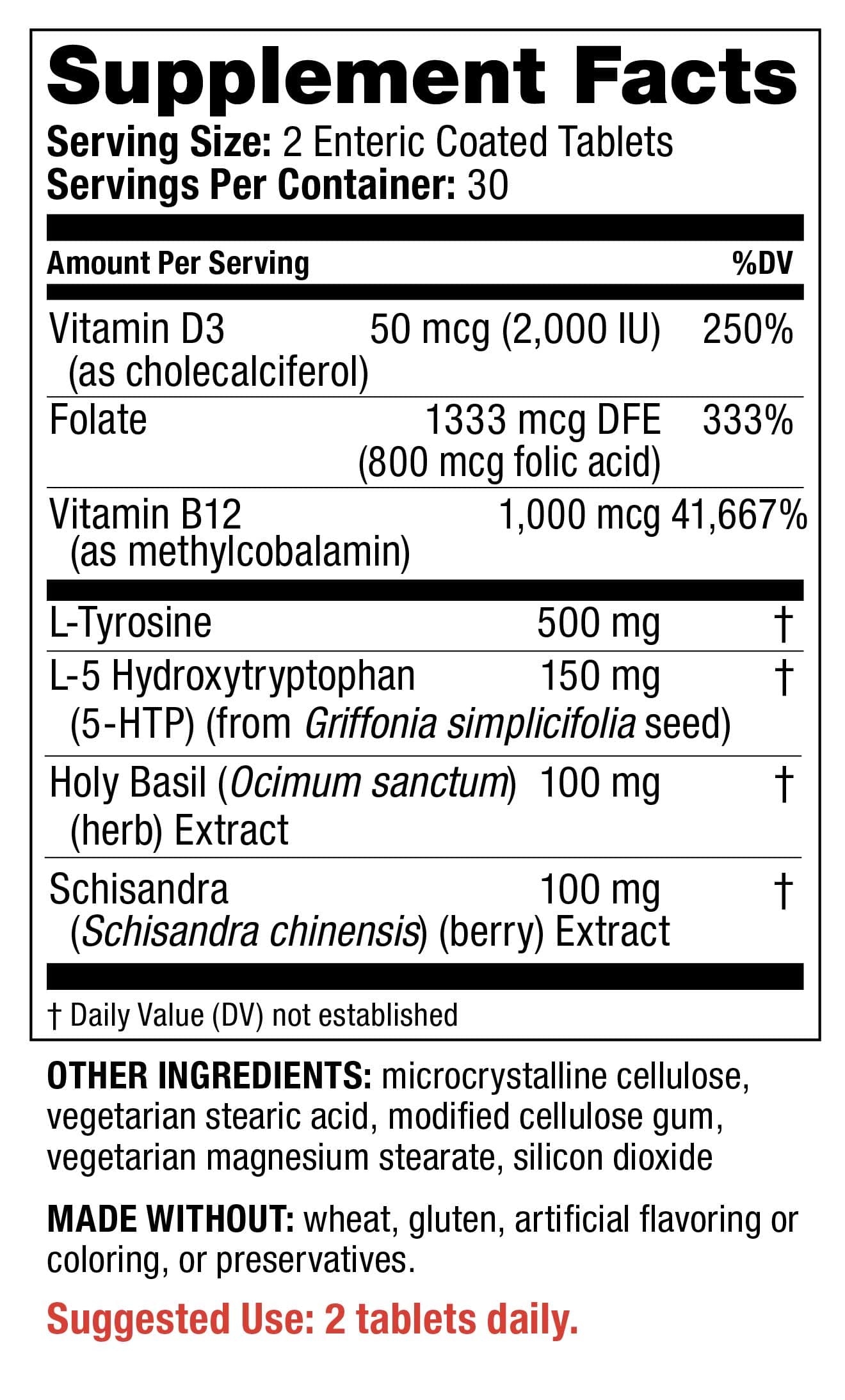 Redd Remedies IN•JOY Ingredients