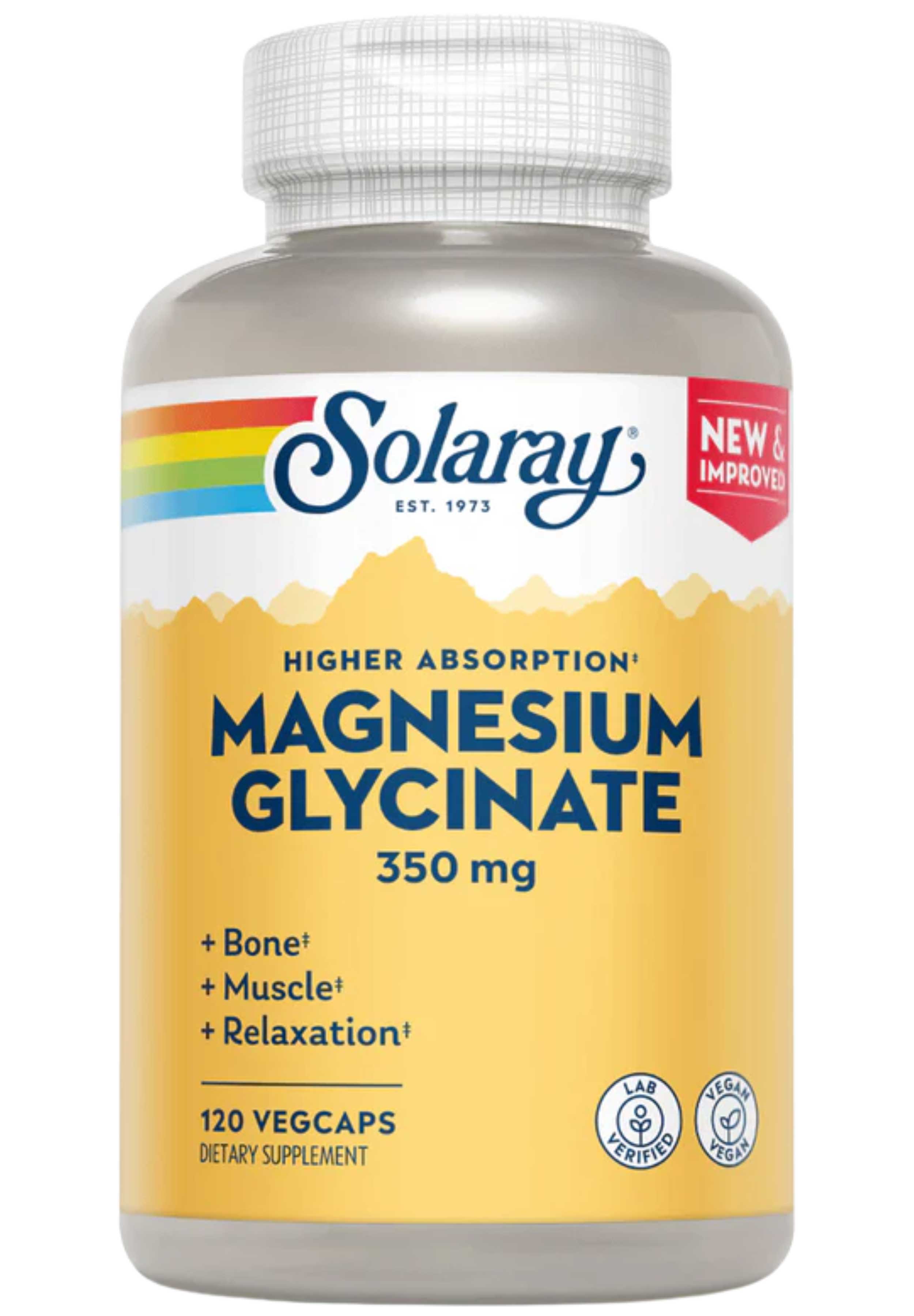 Solaray Magnesium Glycinate 350 mg