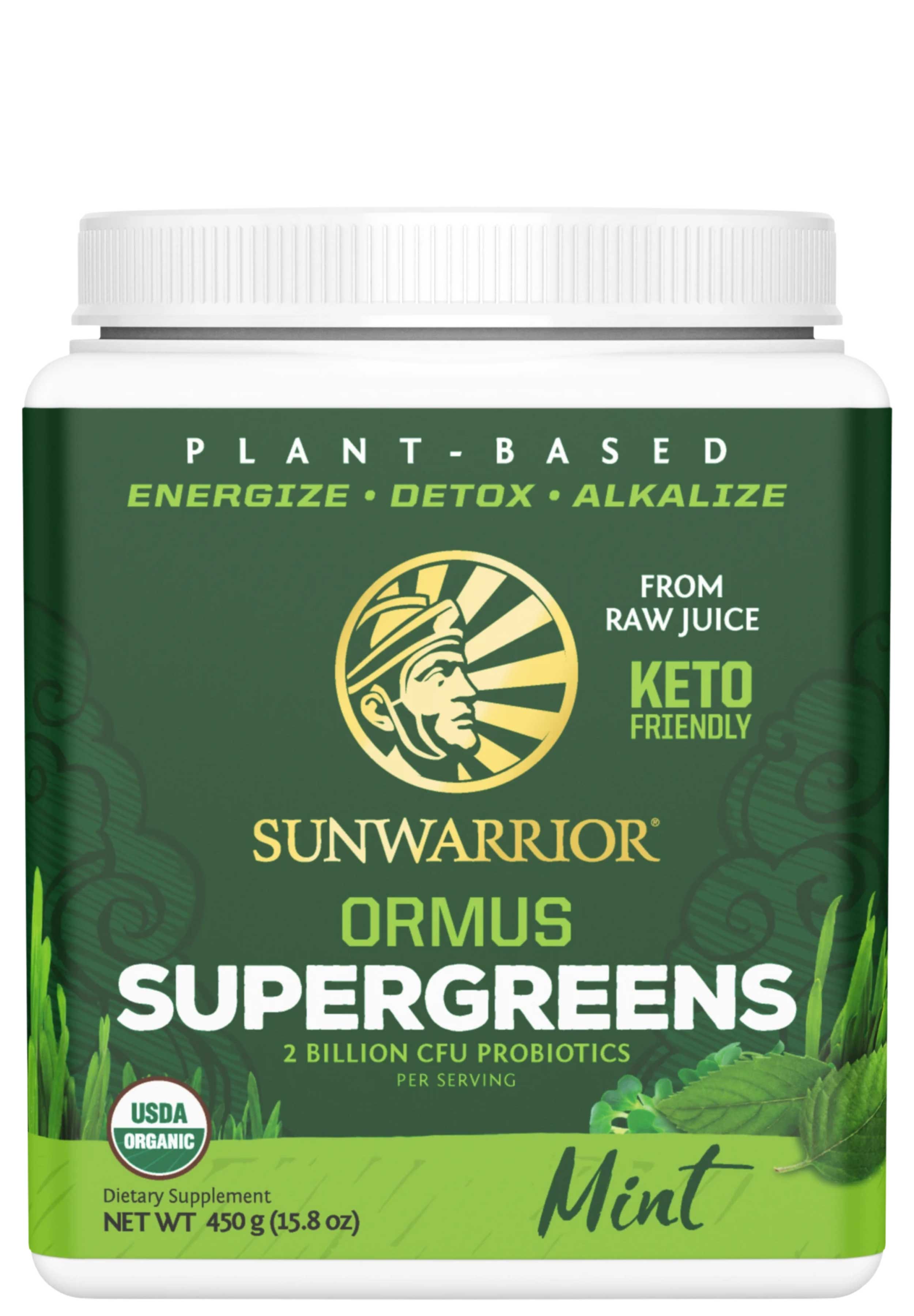 Sunwarrior Ormus Super Greens Mint