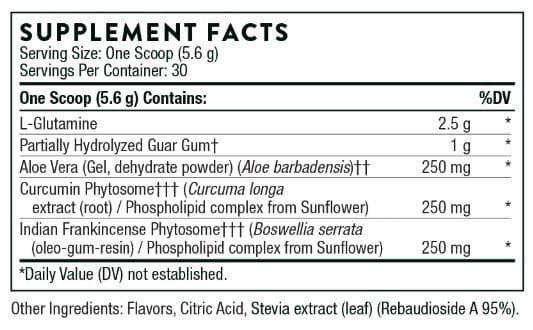 Thorne Research EnteroMend Ingredients