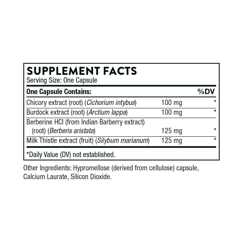 Thorne Research Liver Cleanse Ingredients