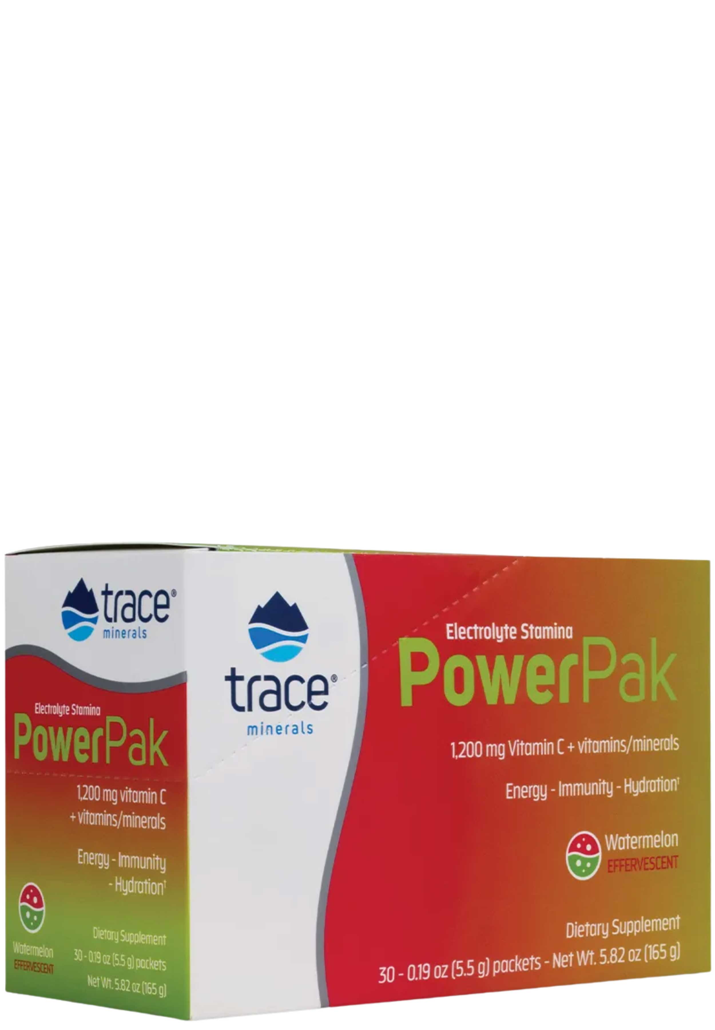 Trace Minerals Research Electrolyte Stamina Power Pak Watermelon