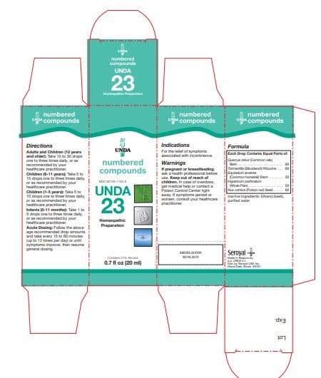 UNDA #23 Label