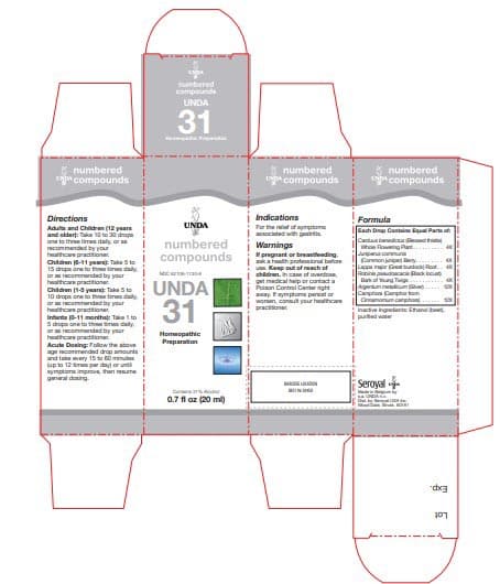 UNDA #31 Label