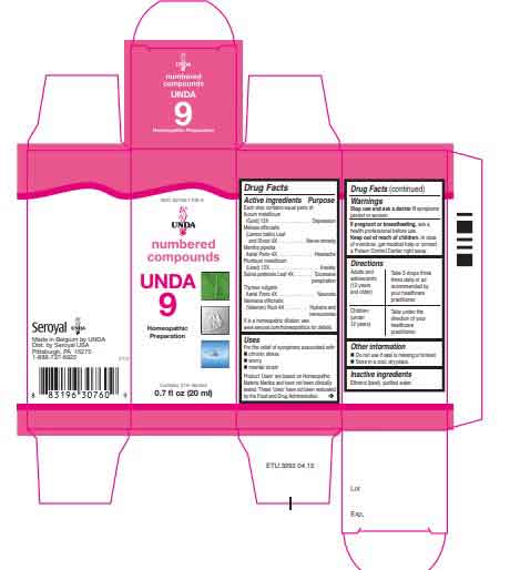 UNDA #9 Label