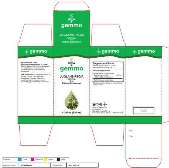 UNDA Juglans Regia Label