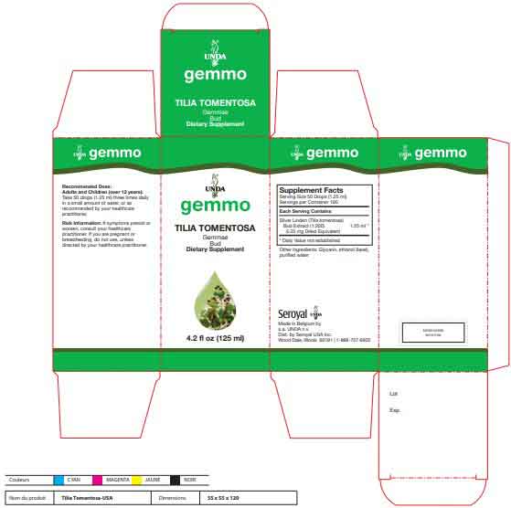 UNDA Tilia Tomentosa Label