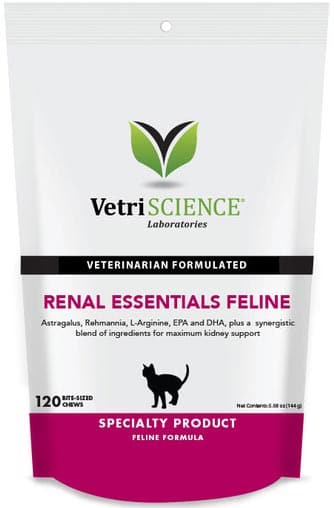 VetriScience Laboratories Renal Essentials Feline Bite Sized Chews