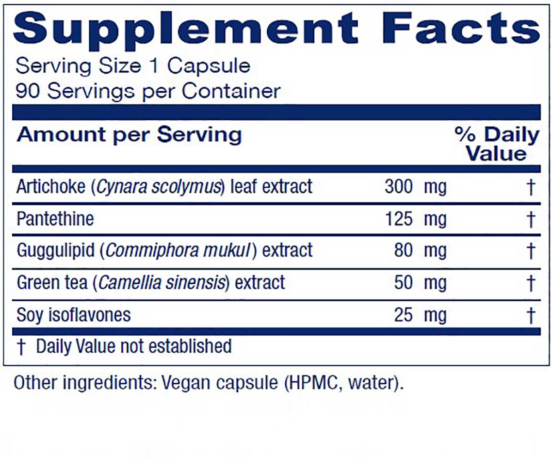Vitanica CholestBlend Ingredients
