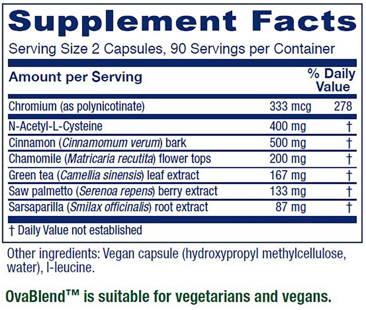 Vitanica Ovablend Ingredients
