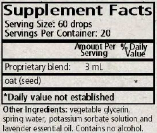 Wise Woman Herbals Avena Glycerite Ingredients