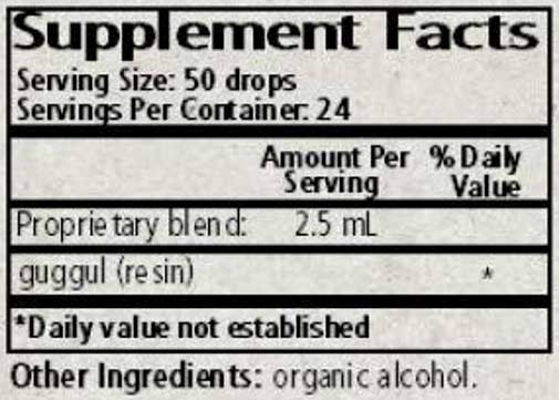 Wise Woman Herbals Commiphora Mukul Guggul Ingredients