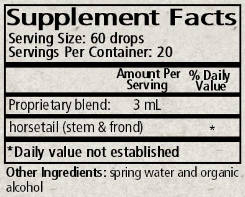 Wise Woman Herbals Equisetum Arvense Horsetail Ingredients