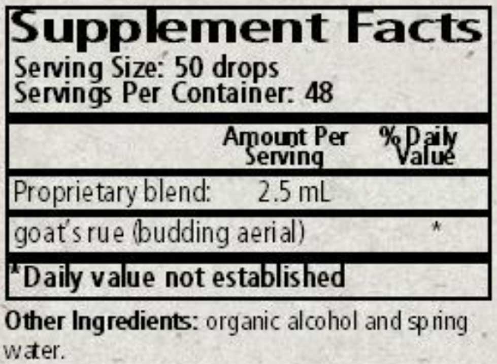 Wise Woman Herbals Galega Officinalis Goats Rue Ingredients