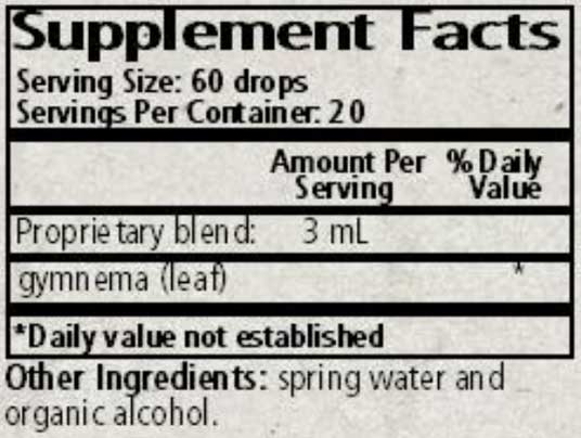 Wise Woman Herbals Gymnema Sylvestre Ingredients