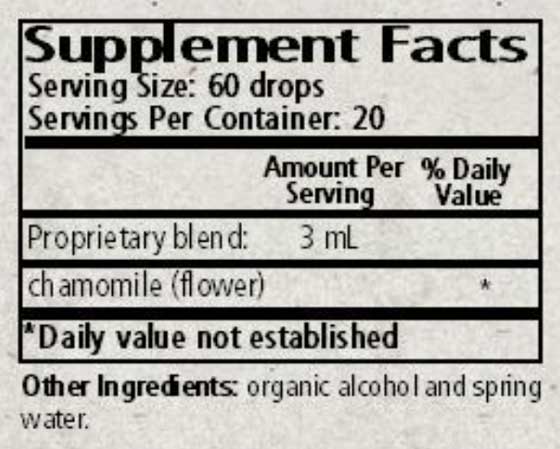 Wise Woman Herbals Matricaria Recutita Chamomile Ingredients
