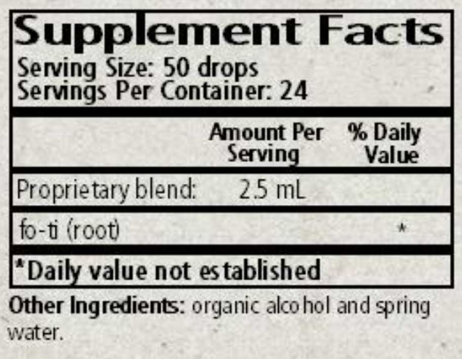 Wise Woman Herbals Polygonum Multiflorum Fo Ti Ingredients