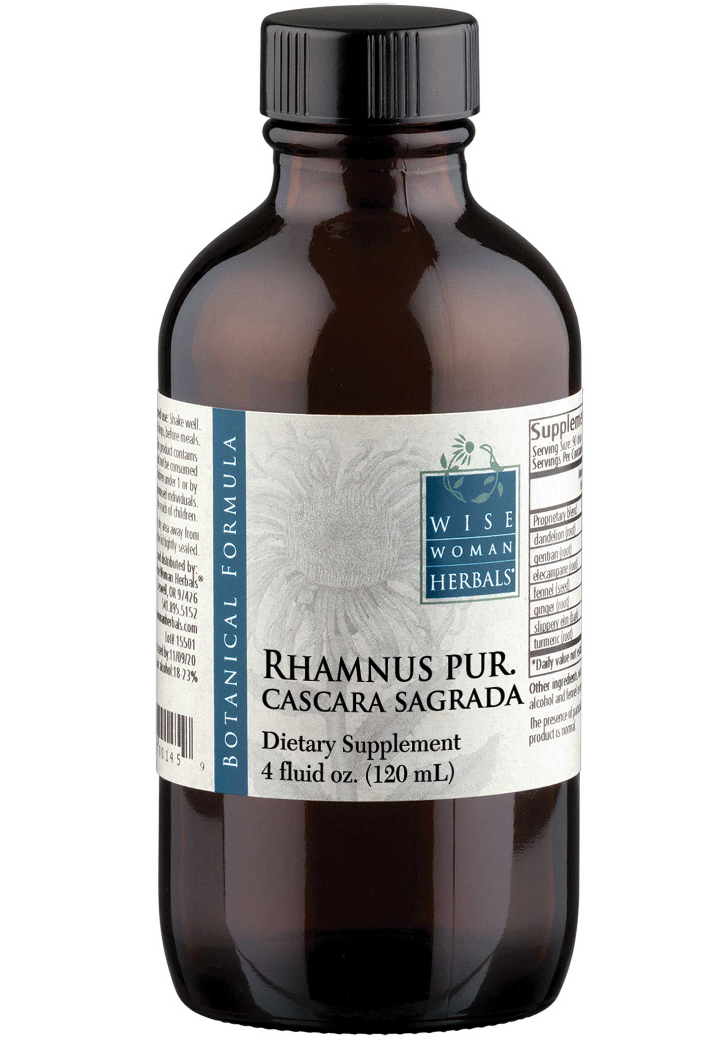 Wise Woman Herbals Rhamnus Purshiana Cascara Sagrada