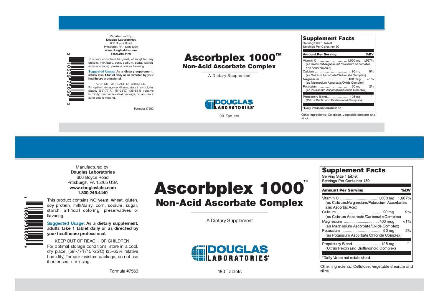 Douglas Laboratories Ascorbplex 1000