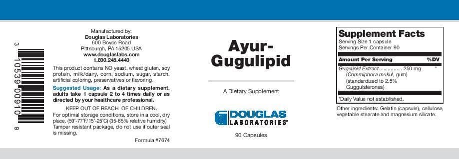 Douglas Laboratories Ayur-Guggulipid