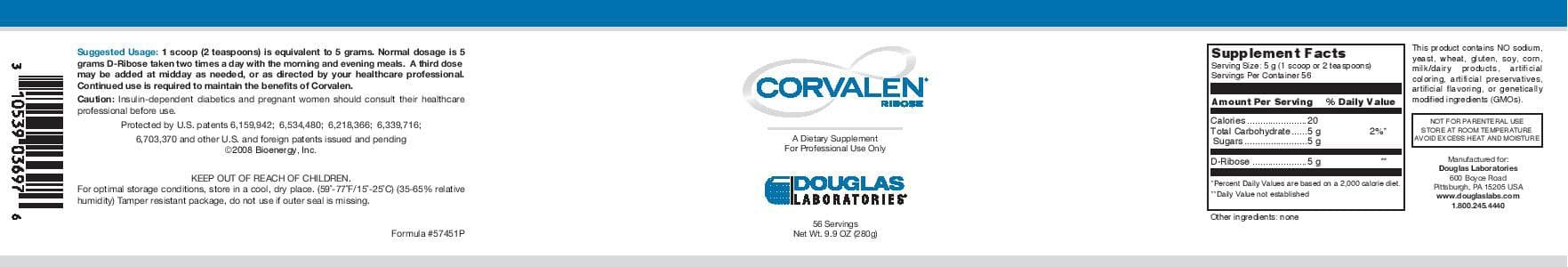 Douglas Laboratories Corvalen Ribose