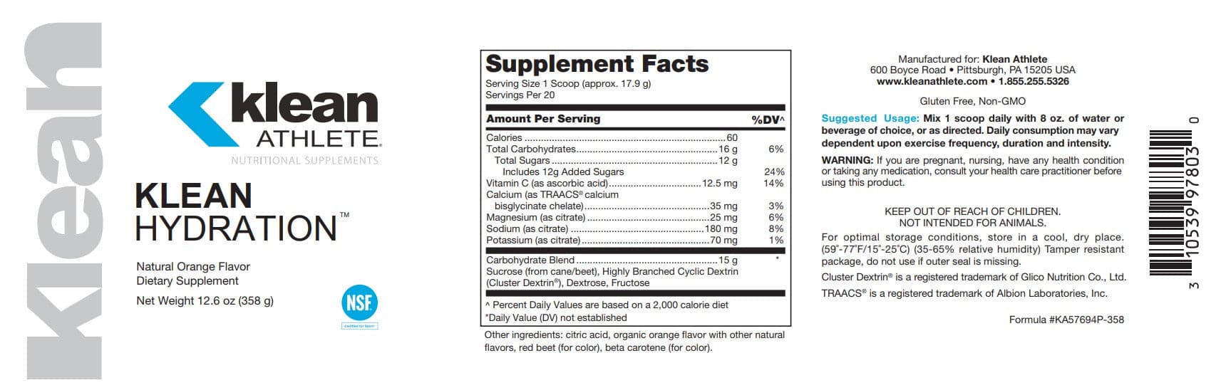 Douglas Laboratories Klean Hydration