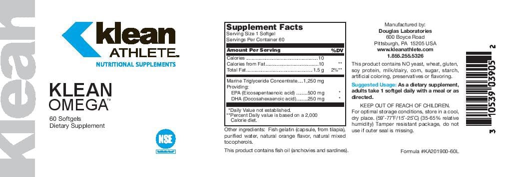 Douglas Laboratories Klean Omega