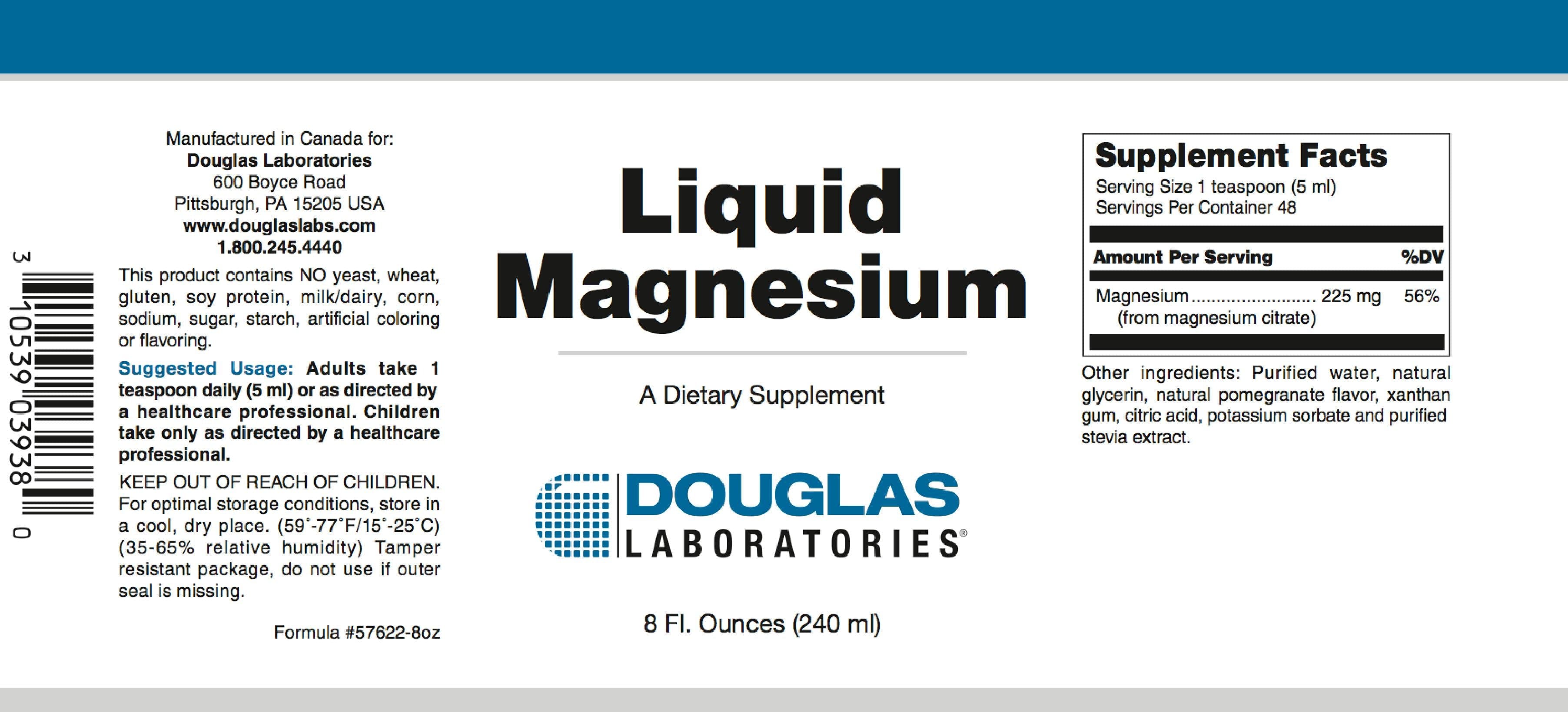 Douglas Laboratories Liquid Magnesium