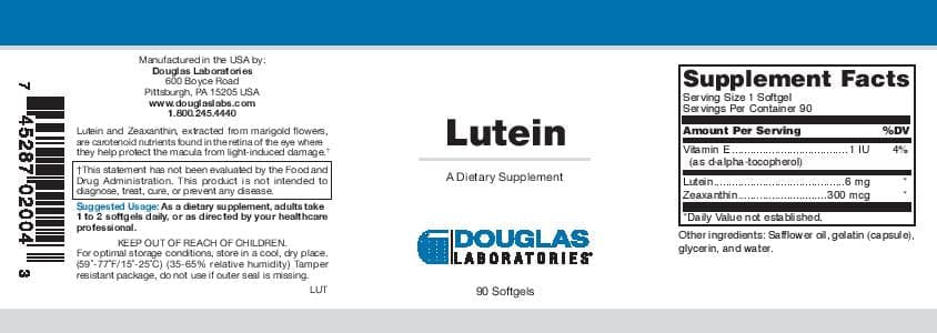 Douglas Laboratories Lutein